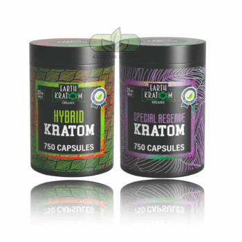 Buy Earth Kratom Organic Capsules 750CT – Premium Quality