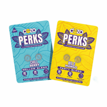 DOZO Perks 7 Hydroxy Kratom Chewable 2ct Tablets (20MG)