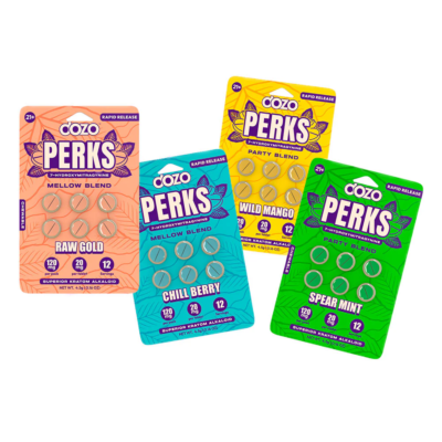 DOZO Perks 7 Hydroxymitragynine Rapid Release 6ct Tablets (20MG)