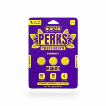 DOZO Perks Pseudo Rapid Release Chewable 3ct Tablets 20 mg