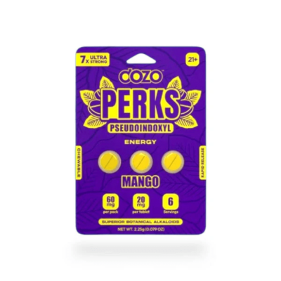 DOZO Perks Pseudo Rapid Release Chewable 3ct Tablets 20 mg