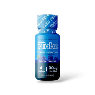 7Tabz 7-Hydroxymitragynine Shot Blue Razz 30mg