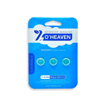 7 O'Heaven 7-hydroxymitragynine Kratom Extract Tablets 20mg Per Tablet